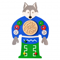 Бизиборд «Волчок- Серый Бочок» - «globural.ru» - Кировград