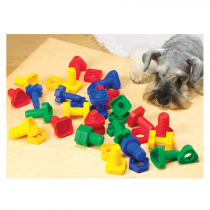 Игра на сенсомоторное развитие "Гайки и болтики" - «globural.ru» - Кировград