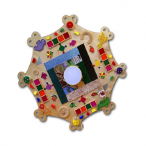 Тактильный диск с декоративными элементами (вариант 1) - «globural.ru» - Кировград