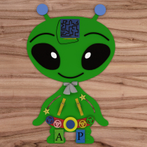 Бизиборд "Разумный пришелец" - «globural.ru» - Кировград