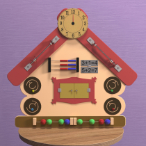 Бизиборд "Теремок" - «globural.ru» - Кировград