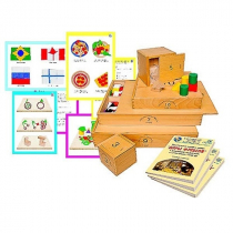 Игровой набор "Дары Фребеля" с методическим пособием - «globural.ru» - Кировград