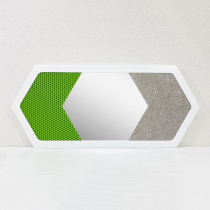 Декоративная тактильная панель 3в1 - «Ворс, Зеркало, Резина» - «globural.ru» - Кировград