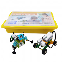 Набор для занятий робототехникой Ведушка с пластиковым боксом для хранения деталей - «globural.ru» - Кировград