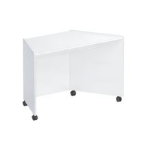 Стол-трапеция корпусной (белый) - «globural.ru» - Кировград
