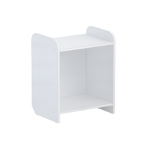 Стеллаж для игрушек и пособий "Росток 3" (белый) - «globural.ru» - Кировград