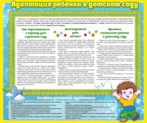 Стенд "Адаптация ребенка в детском саду" - «globural.ru» - Кировград