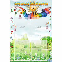 Стенд "Музыкальный киоск" с 4 карманами - «globural.ru» - Кировград