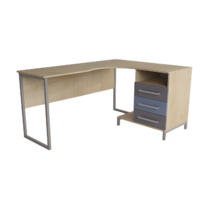 Стол рабочий для учителя с тумбой и подставкой "Умник" - «globural.ru» - Кировград