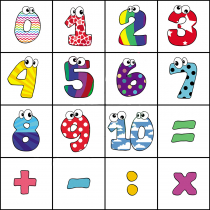 Тематическое поле-маршрутизатор «Цифры» для мини-робота Bee-Bot - «globural.ru» - Кировград