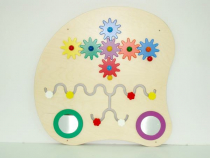 Тактильная панель "Тело гусеницы" (шестерёнки) - «globural.ru» - Кировград