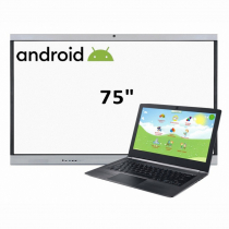 Интерактивная панель 75", ноутбук - «globural.ru» - Кировград