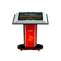 Интерактивная книга на стойке «Книга памяти» 27" - «globural.ru» - Кировград