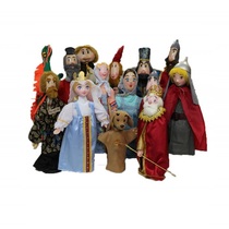 Комплект театральных кукол "Никита Кожемяка и Змей Горыныч" - «globural.ru» - Кировград