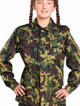 Костюм детский военно-полевой зелёный кмф - «globural.ru» - Кировград