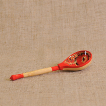 Музыкальная ложка с Хохломской и Городецкой росписью - «globural.ru» - Кировград