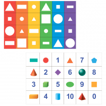 Тематическое поле-маршрутизатор «Геометрические фигуры» / «Цифры и формы» для мини-робота Bee-Bot - «globural.ru» - Кировград