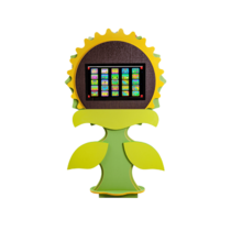 Интерактивная напольная пристенная доска «Подсолнух»  - «globural.ru» - Кировград