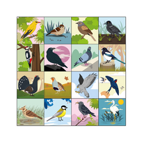 Коврик для логобота Пчелка "Птицы" - «globural.ru» - Кировград