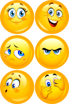 Набор эмоций "Смайлики" - «globural.ru» - Кировград