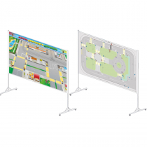 Магнитный стенд двусторонний "Азбука дорожного движения ПДД" - «globural.ru» - Кировград