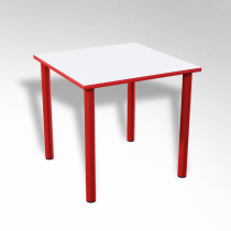 Стол квадратный ТР нерегулируемый на металлокаркасе  - «globural.ru» - Кировград
