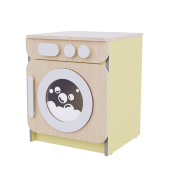 Стиральная машина из коллекции «НЕГА» (желтый) - «globural.ru» - Кировград