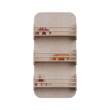 Настенная полка с тремя уровнями из коллекции «НЕГА» - «globural.ru» - Кировград