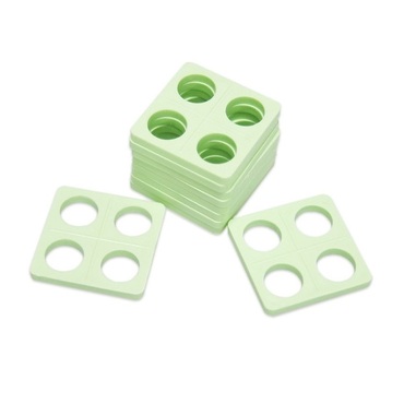 Нумирошка. Набор из 10 пластиковых форм - «Четверки» по методике Нумикон - «globural.ru» - Кировград