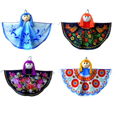 Набор кукол платковых "Народные промыслы" 4 штуки - «globural.ru» - Кировград