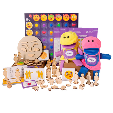 Комплект игр для развития эмоционально-волевой сферы "Эмоциональный интеллект" с ПО  - «globural.ru» - Кировград