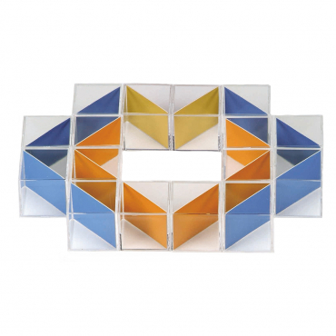 Кубики прозрачные с цветной диагональю - «globural.ru» - Кировград