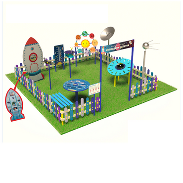 Космическая площадка (комплект Эконом)   - «globural.ru» - Кировград