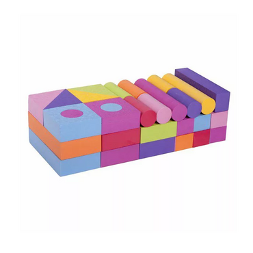 Конструктор мягкий 50 блоков (вариант 2) - «globural.ru» - Кировград