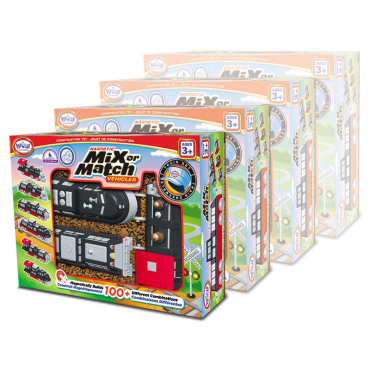 Магнитный конструктор Транспорт "Смешай и собери". Серия Поезда Комплект на группу - «globural.ru» - Кировград