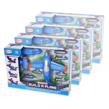 Магнитный конструктор "Создай свой самолет". Комплект на группу - «globural.ru» - Кировград