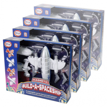Магнитный конструктор "Создай свой космический корабль" Комплект на группу - «globural.ru» - Кировград