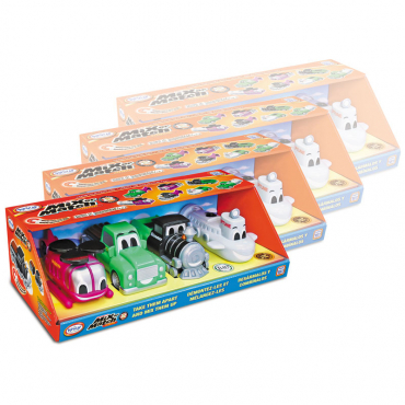 Магнитный конструктор Транспорт "Смешай и собери". Малыш №2 Комплект на группу - «globural.ru» - Кировград