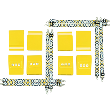 Комплект из 8 Коммуникативных книг с карточками PECS/ПЭКС (Маленькие, цвет желтый) - «globural.ru» - Кировград