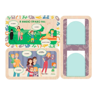 Информационный стенд «Права ребёнка» 100.5 х 74 см - «globural.ru» - Кировград