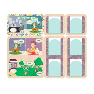 Информационный стенд «Права ребёнка» 137.5 х 111 см - «globural.ru» - Кировград