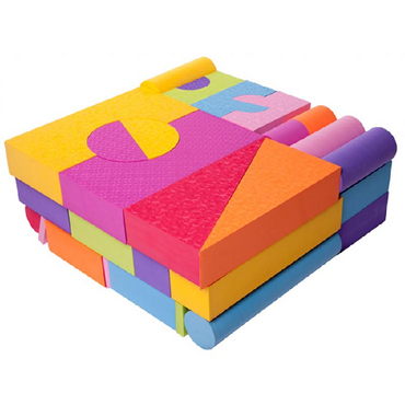 Конструктор мягкий 48 блоков ( вариант 3) - «globural.ru» - Кировград