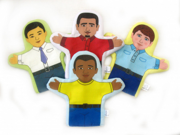 Набор кукол - рукавичек "Расы" - «globural.ru» - Кировград