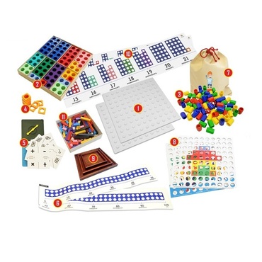 Нумирошка. Базовый набор для индивидуальных занятий с детьми младшего возраста от 3 до 5 лет  - «globural.ru» - Кировград