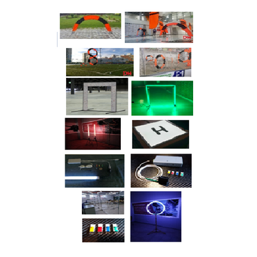 Стандартизированная трасса F3UDH-350 для обучения пилотов по классам F3U MultiGP LightSeries - «globural.ru» - Кировград