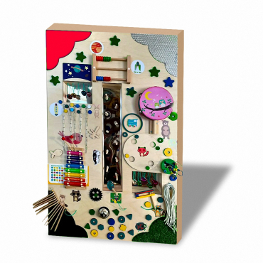 Акустическая тактильная панель Большая "Мир Звуков" - «globural.ru» - Кировград