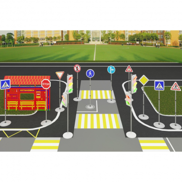 Автогородок "Юный пешеход" - «globural.ru» - Кировград
