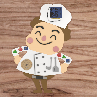 Бизиборд "Шеф-повар" - «globural.ru» - Кировград