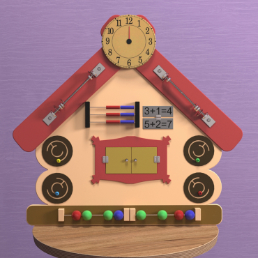 Бизиборд "Теремок" - «globural.ru» - Кировград