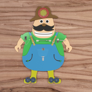 Бизиборд "Умелый садовник" - «globural.ru» - Кировград